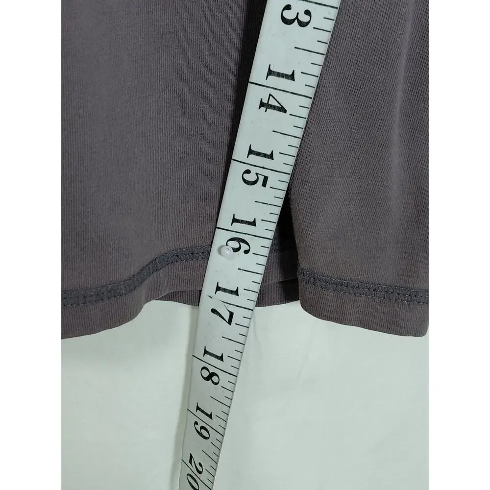 Lululemon Back High Rise Cropped Activewear Pants Women See Measurements